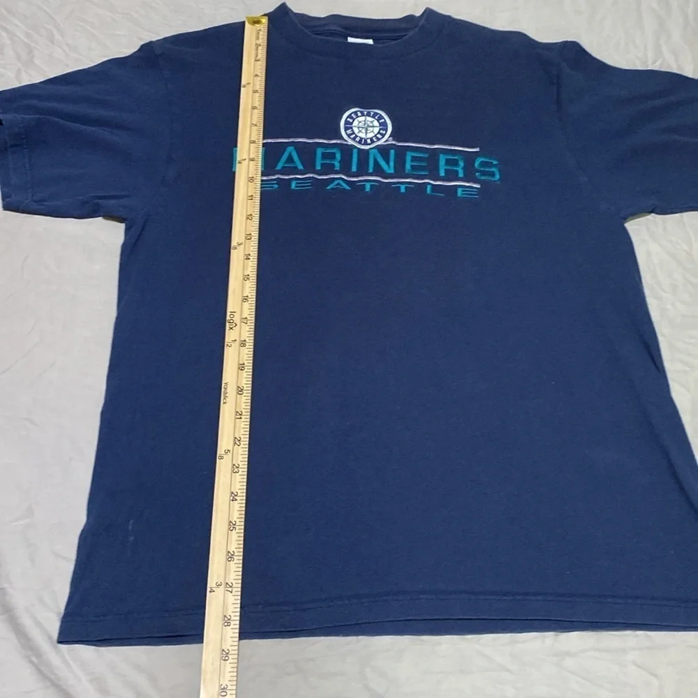 Seattle Mariners embroidered men’s size large Tshirt - Picture 5 of 8